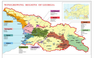 Regions Of Viticulture In Georgia Small